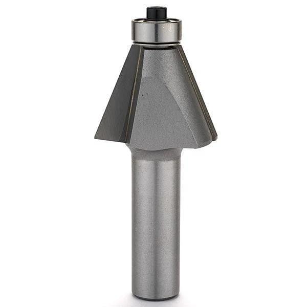 2307 Edge Bevel Router Bit 22-1/2 A 1/2" SH 15/16" CL X 7/8" CH 2-3/4" OL